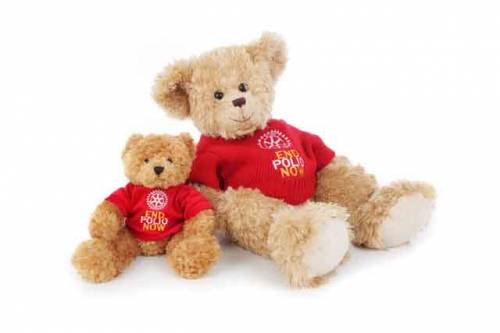 Bear Toffee 10 inch with red sweater included