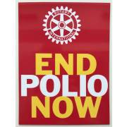Magnet - End Polio Now 15cm x 20cm