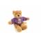 Bear Toffee 10 inch with purple sweater included
